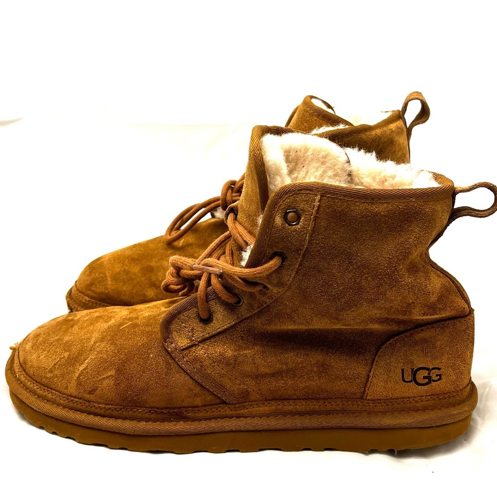 Ugg Men’s Neumel Chukka Chestnut Boots sz 12 flawed